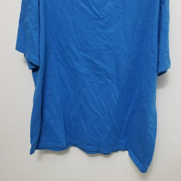 hilarious blue Lilicloth cat t-shirt, XL - Picture 4 of 5